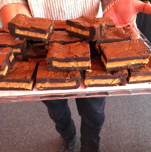MODO MIO Naked - Salted Caramel Fudge Brownies